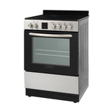 Equator 24 inch Electric Cooking Range 4 Ceramic Burner CONVECTION OVEN+AIR FRYER White