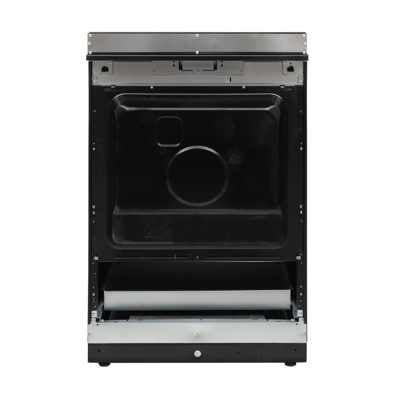 Equator 24 inch Electric Cooking Range 4 Ceramic Burner CONVECTION OVEN+AIR FRYER White