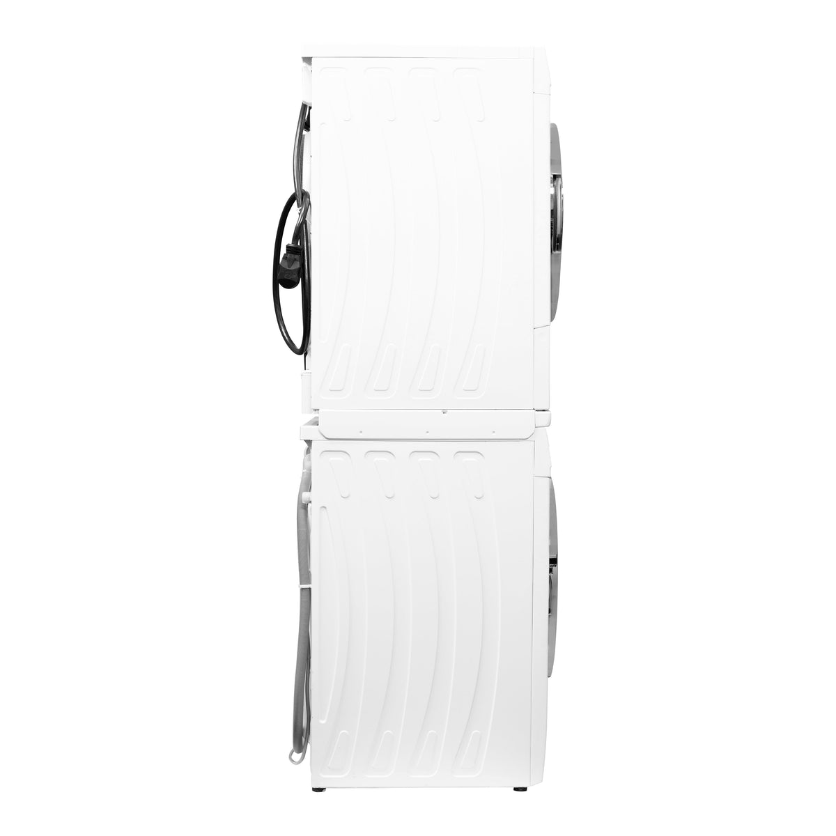 Conserv LUXE Stackable Washer Dryer Set – Compact 110V Washer & 220V Dryer for Apartments