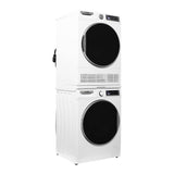 Conserv LUXE Stackable Washer Dryer Set – Compact 110V Washer & 220V Dryer for Apartments