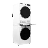 Conserv LUXE Stackable Washer Dryer Set – Compact 110V Washer & 220V Dryer for Apartments
