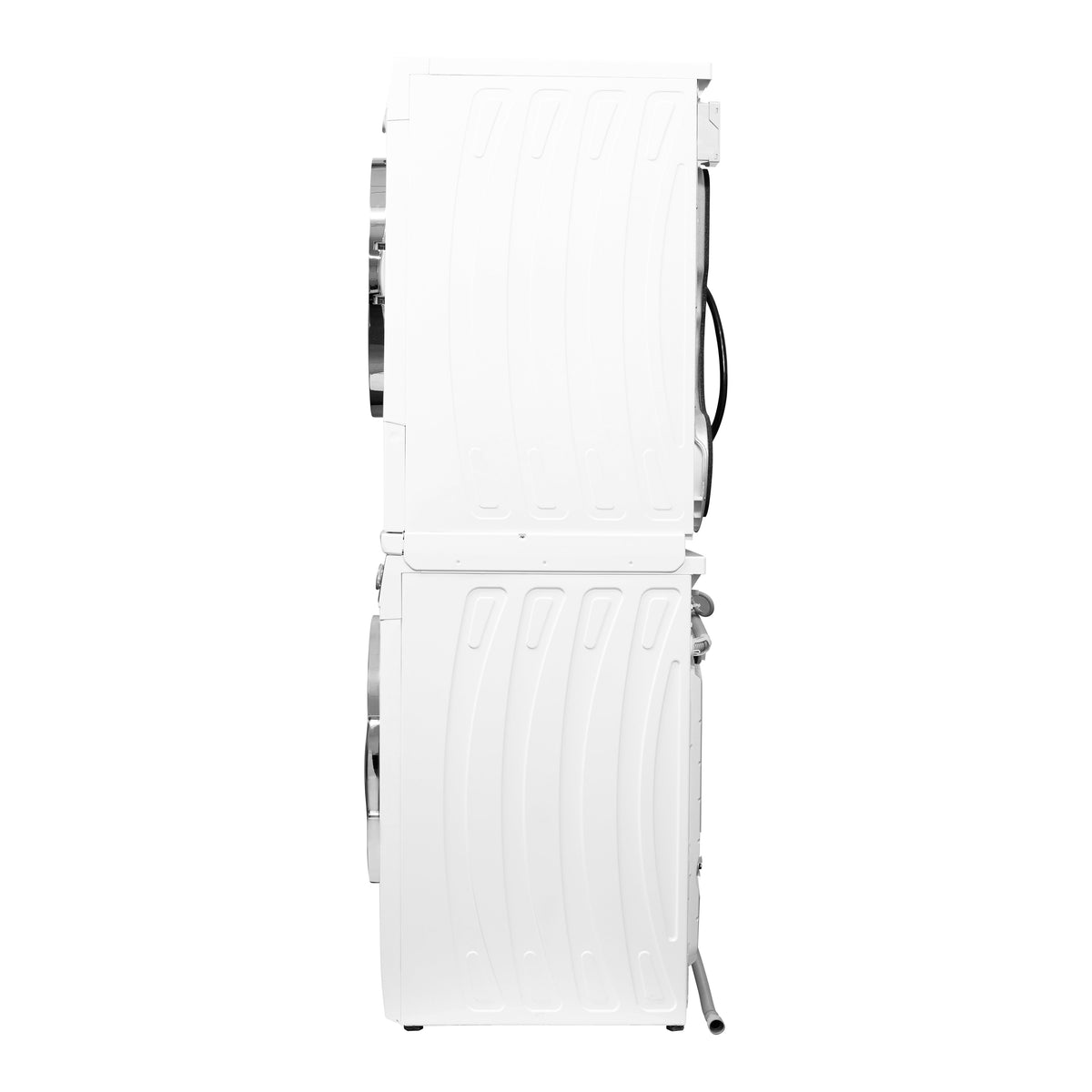 Conserv LUXE Stackable Washer Dryer Set – Compact 110V Washer & 220V Dryer for Apartments