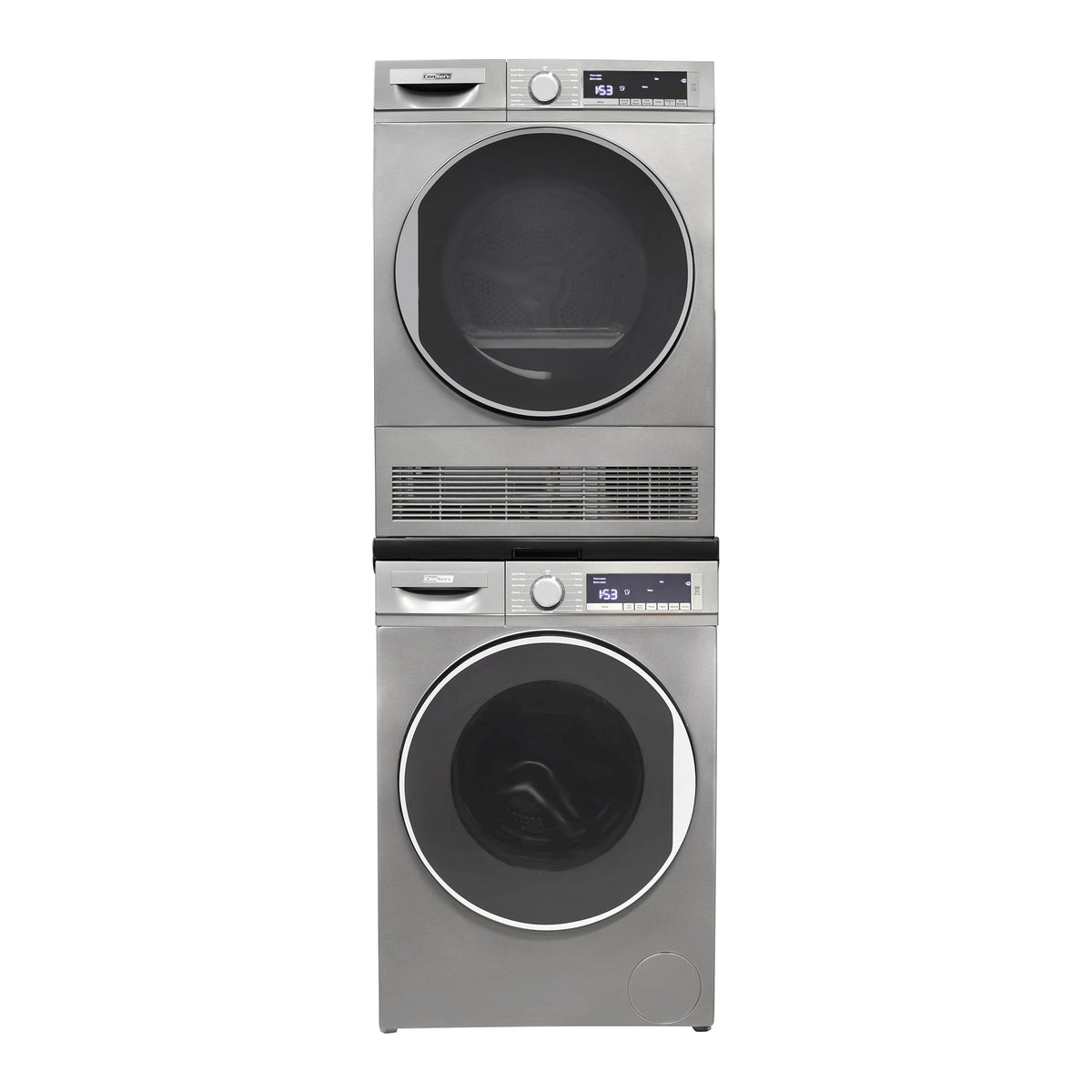 Conserv LUXE Stackable Washer Dryer Set – Compact 110V Washer & 220V Dryer for Apartments