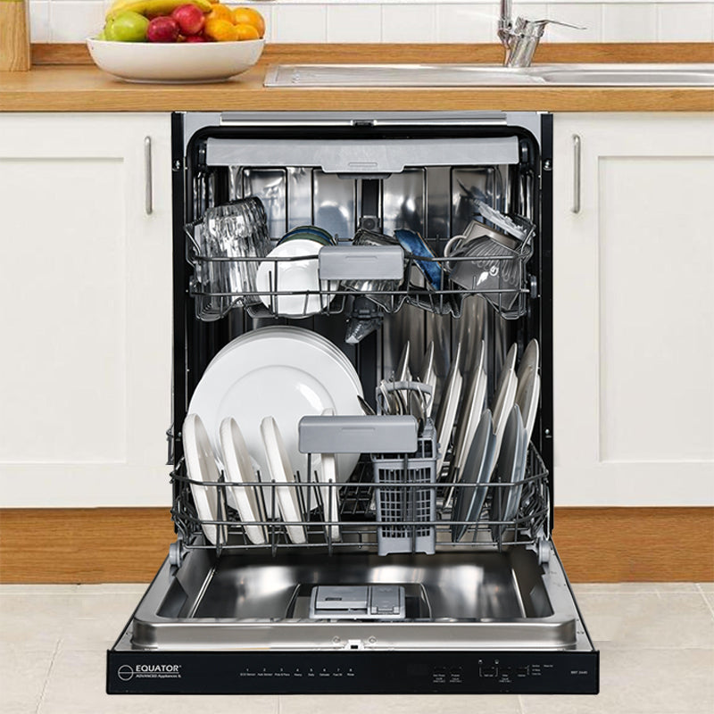 24 in 2440 Dishwasher Top Control 3rd Rack 15 place 3.4g QUIET 51 dB 110V EStar