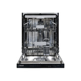 24 in 2440 Dishwasher Top Control 3rd Rack 15 place 3.4g QUIET 51 dB 110V EStar