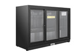 Equator-Vitlife Back Bar Cooler with 3 Sliding Glass Doors 11.6 Cu Ft 53 Wide