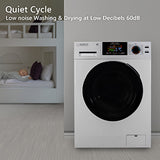 Super Washer 1.9cf/18lbs Sani Allergen Winterize 1400RPM White 110V