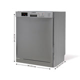 24 in 82 Series Dishwasher 14 place+Wine Rack 3.4g QUIET 51 dB 110V EStar