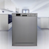 24 in 82 Series Dishwasher 14 place+Wine Rack 3.4g QUIET 51 dB 110V EStar