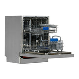 24 in 82 Series Dishwasher 14 place+Wine Rack 3.4g QUIET 51 dB 110V EStar