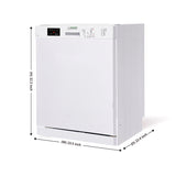 24 in 82 Series Dishwasher 14 place+Wine Rack 3.4g QUIET 51 dB 110V EStar