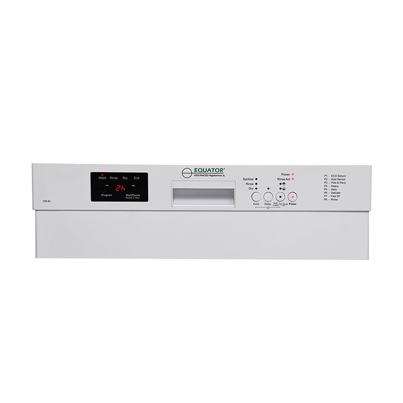 24 in 82 Series Dishwasher 14 place+Wine Rack 3.4g QUIET 51 dB 110V EStar