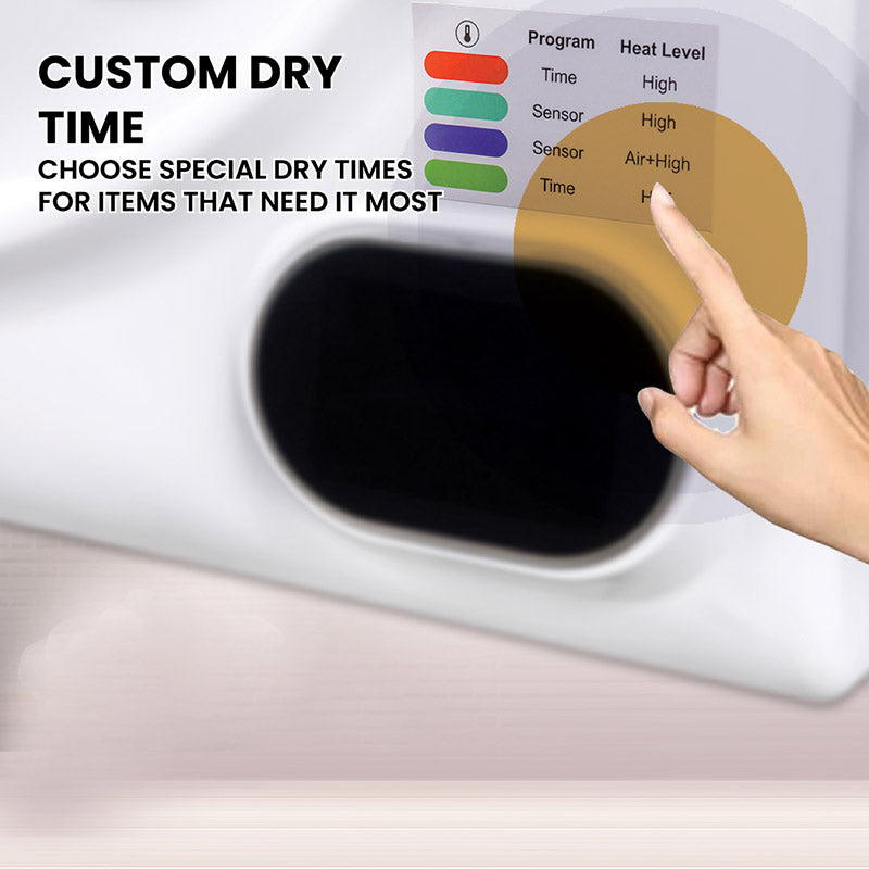 Compact Vented Sensor Dryer 3.5cf/13lbs 110V Bottom control DIGITAL