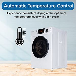 LAVADORA APILABLE ESTÁNDAR EW 835 18 lbs 1.9 pies cúbicos 110V + SECADORA VENTILADA CON SENSOR ED 880 4 pies cúbicos 220V