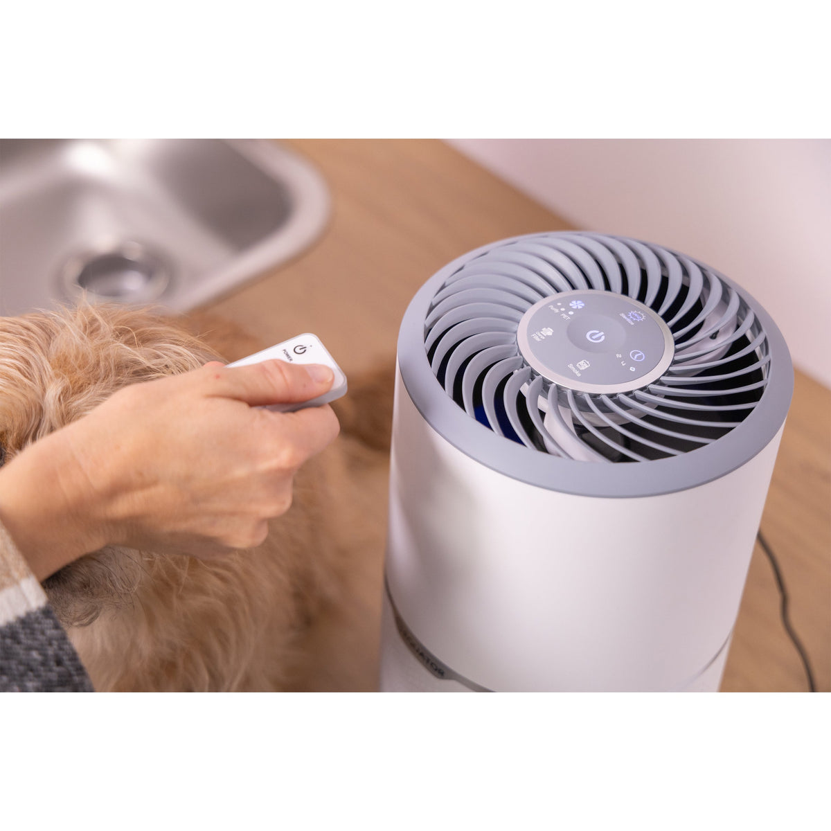 Equator HEPA Air Purifier/Sterilizer PET Option ION Smoke Remover 269sf 110V