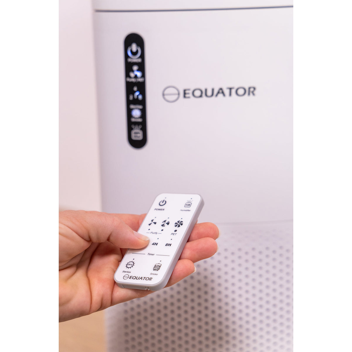 Equator HEPA Air Purifier Sterilizer Ionizer Humidifier PET Option 431sf 110V
