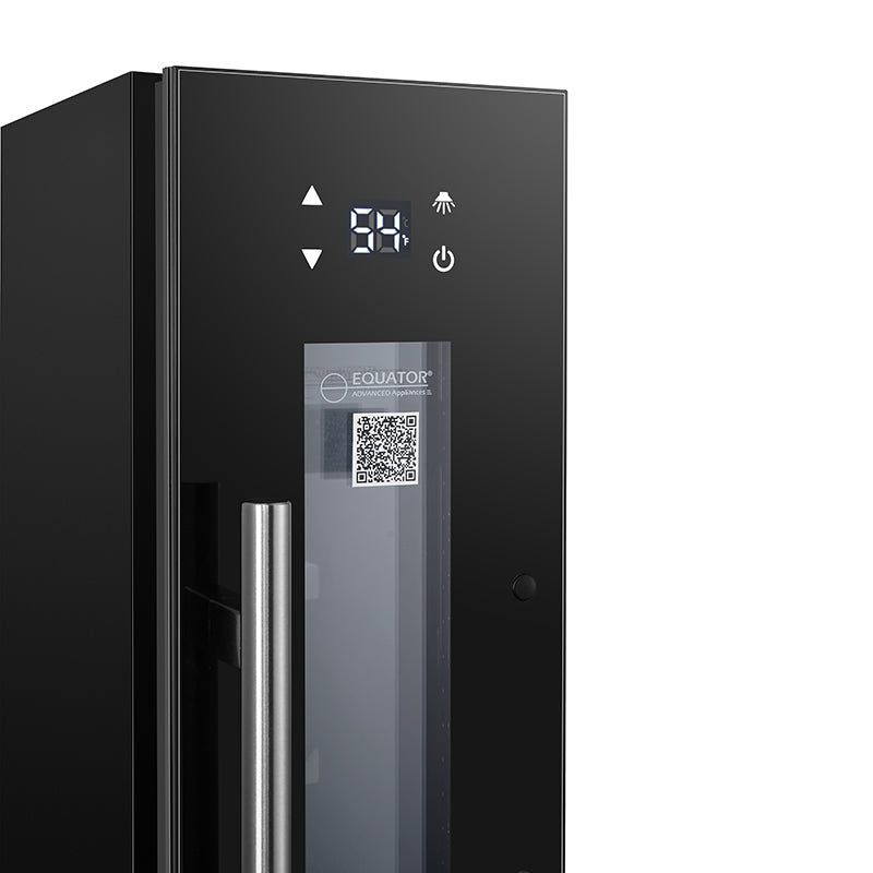 Equator 9 Bottles Wine Refrigerator 1-Zone Freestanding/Builtin 7 Color LED 110V