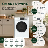 Equator VALUE STACK LAUNDRY 220V 26 Lbs Washer 2.5cf+Vented Dryer 4cf 1 OUTLET