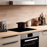 Placa de cocina híbrida eléctrica Equator de 24” – 4 quemadores de cerámica e inducción, 9 niveles de potencia, 220V