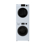 Equator VALUE STACK LAUNDRY 110V 26 Lbs Washer 2.5cf+Vented Dryer 4cf 1 OUTLET