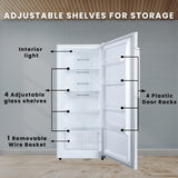 Congélateur vertical Conserv 14 pi³ CONVERTIBLE EN RÉFRIGÉRATEUR, prêt pour garage, certifié Energy Star, 28 po de large, 110 V