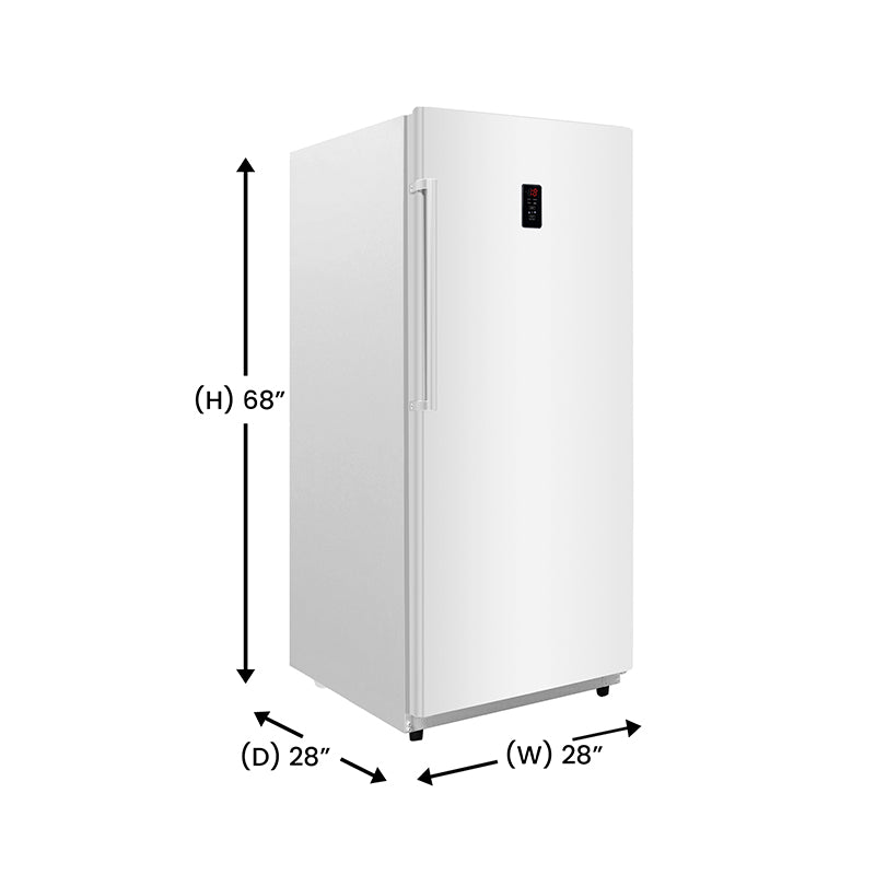 Congélateur vertical Conserv 14 pi³ CONVERTIBLE EN RÉFRIGÉRATEUR, prêt pour garage, certifié Energy Star, 28 po de large, 110 V