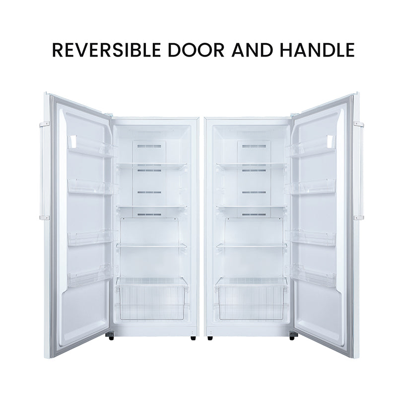 Congélateur vertical Conserv 14 pi³ CONVERTIBLE EN RÉFRIGÉRATEUR, prêt pour garage, certifié Energy Star, 28 po de large, 110 V