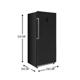 Congélateur vertical Conserv 14 pi³ CONVERTIBLE EN RÉFRIGÉRATEUR, prêt pour garage, certifié Energy Star, 28 po de large, 110 V