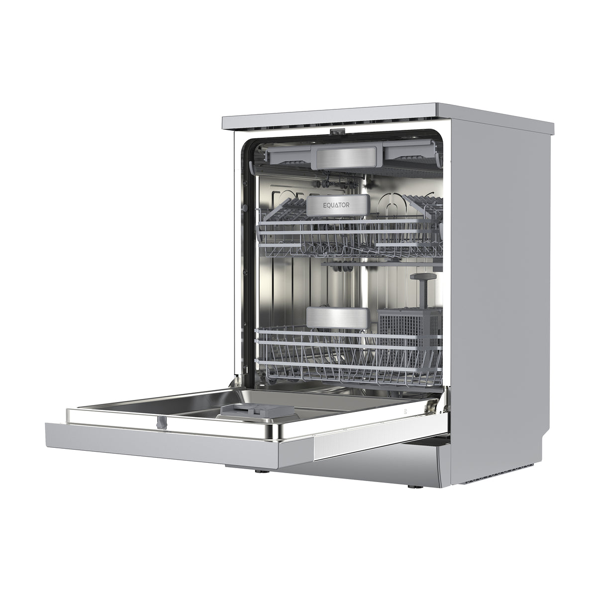 Equator 24" Freestanding Dishwasher - 14 Place Settings, 3rd Rack, Stainless Tub