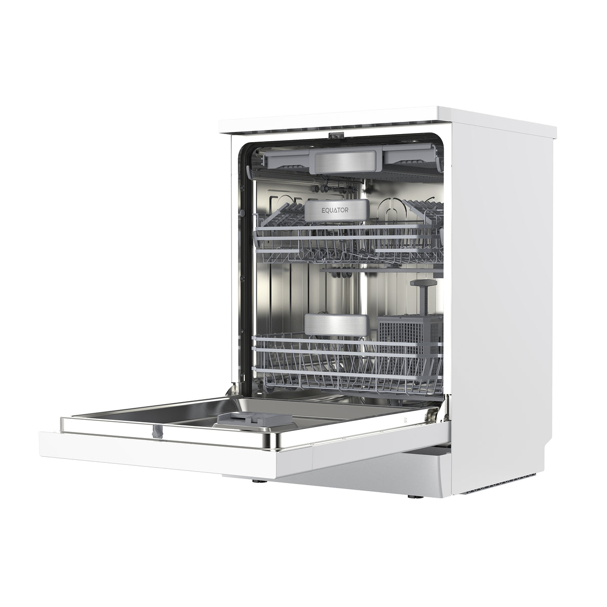 Equator 24" Freestanding Dishwasher - 14 Place Settings, 3rd Rack, Stainless Tub