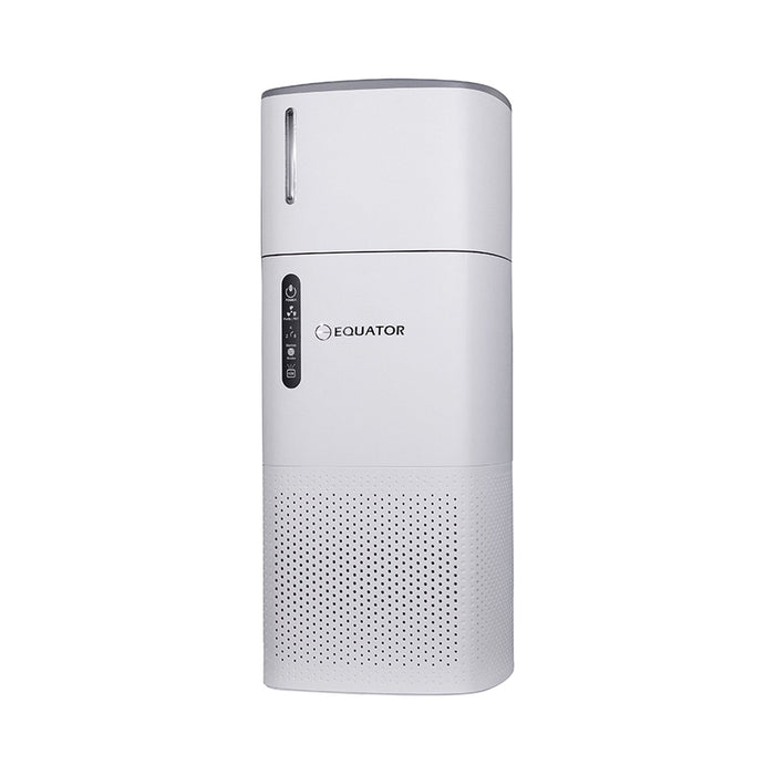 Purificador de aire, esterilizador, ionizador y humidificador HEPA Equator con opción para mascotas 431sf 110V (Reacondicionado)