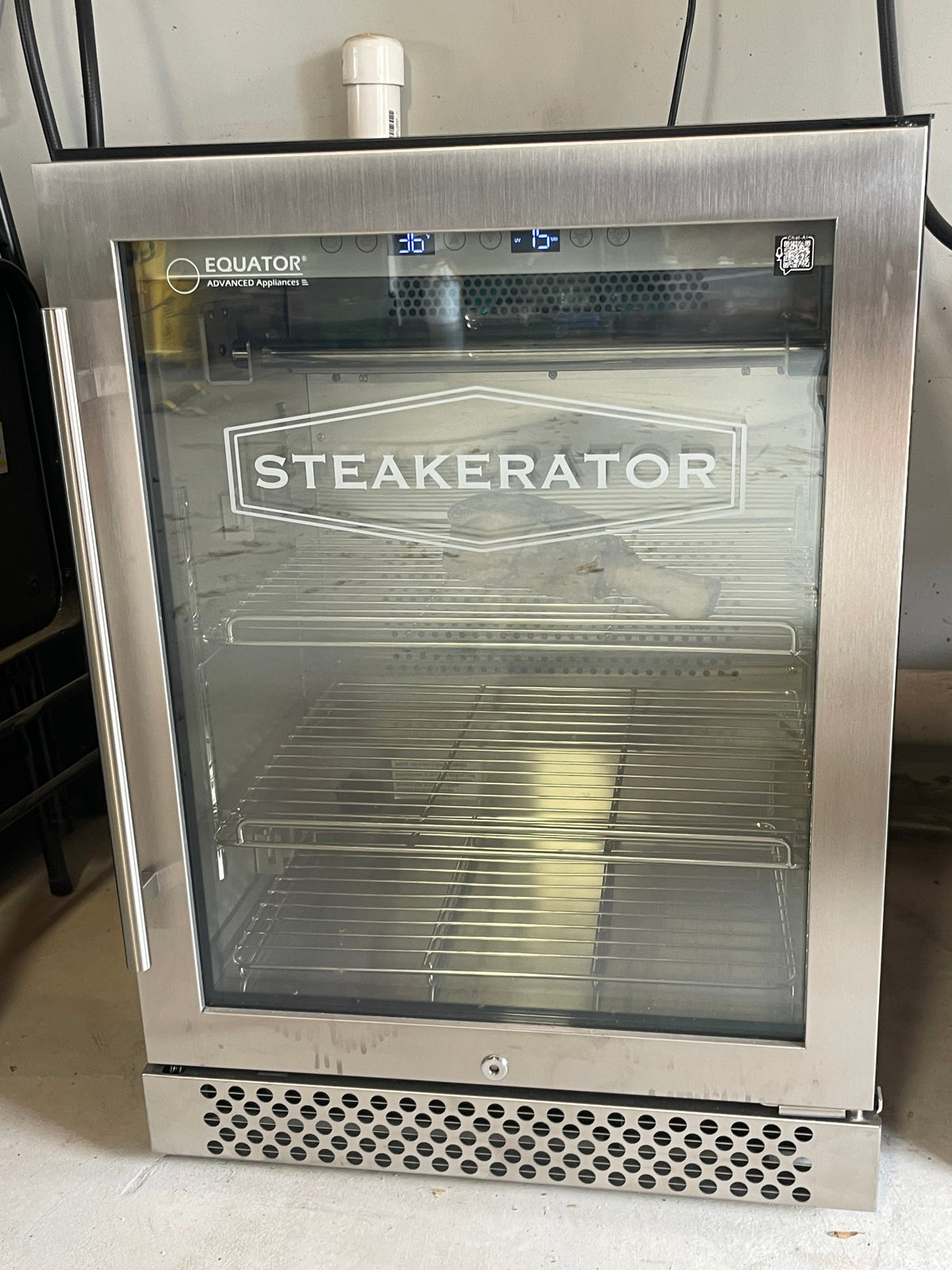 Equator Steakerator - 4.4 cu.ft. Professional Dry Aging Refrigerator for Steak & Meat