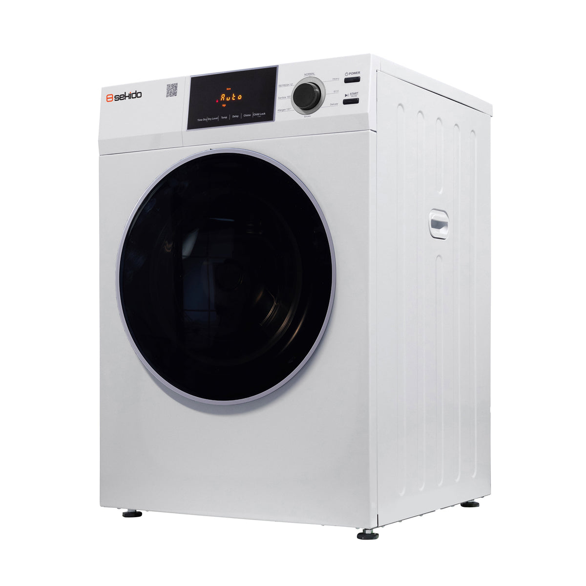 24" Vented Sensor Dryer — 4 cu. ft. / 18 lb, Sanitize Cycle, Touch Control, Digital Display, 110V