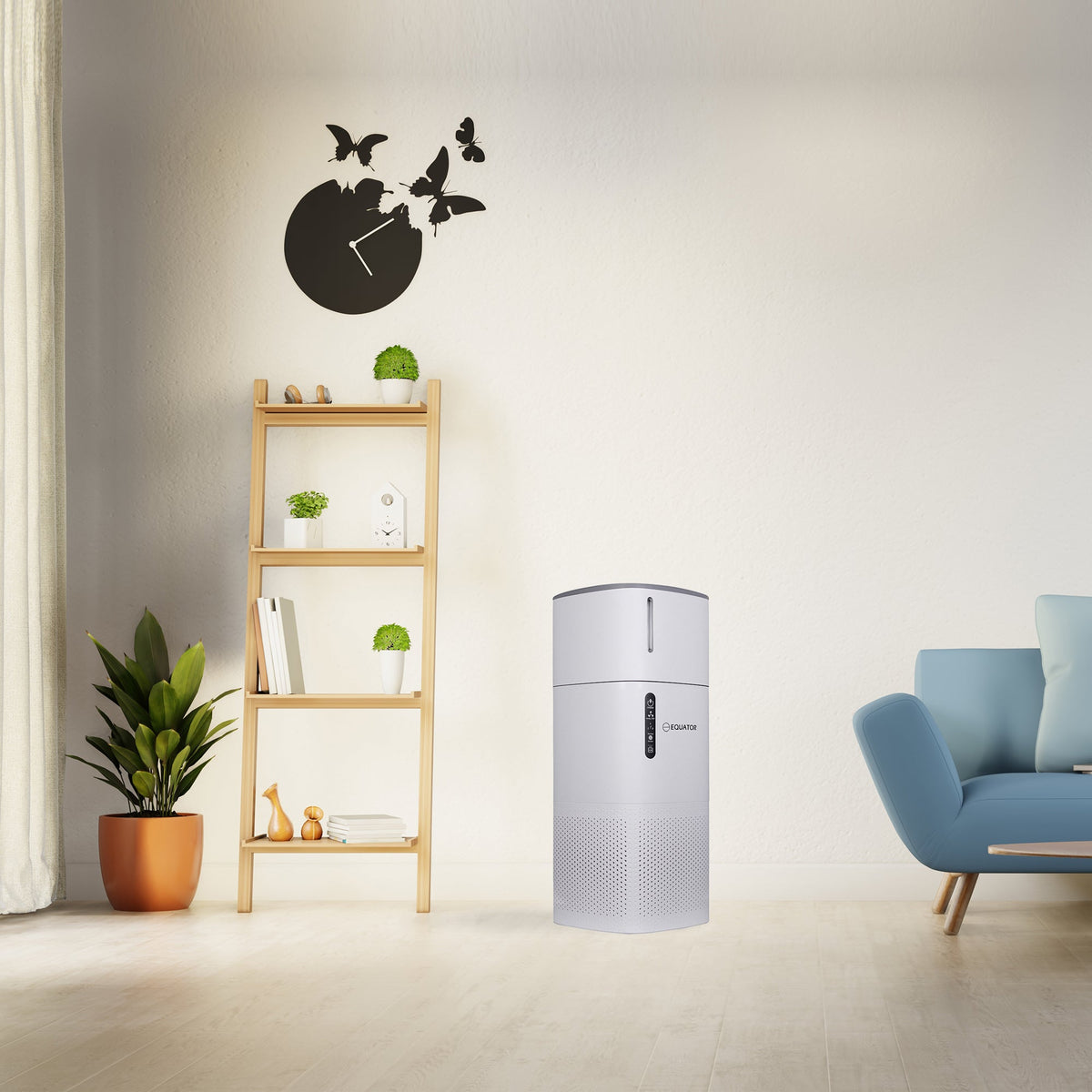 Equator HEPA Air Purifier Sterilizer Ionizer Humidifier PET Option 431sf 110V