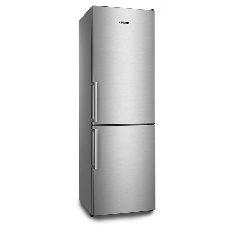 Conserv 11.5cf Tall Frost Free Ref-Freezer 24in Wine Rack E-Star 43dB Stainless