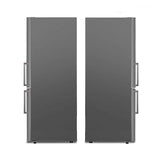 Conserv 11.5cf Tall Frost Free Ref-Freezer 24in Wine Rack E-Star 43dB Stainless