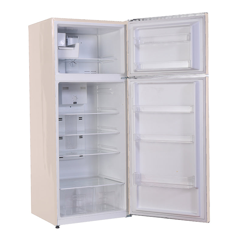 Conserv 30in RETRO Refrigerator 18cf Top Mount FACTORY INSTALLED ICE MAKER 110V Handle