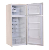 Conserv 30in RETRO Refrigerator 18cf Top Mount FACTORY INSTALLED ICE MAKER 110V Handle