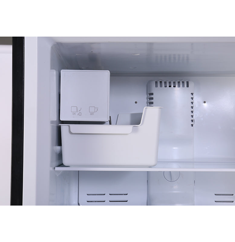 Conserv 30in RETRO Refrigerator 18cf Top Mount FACTORY INSTALLED ICE MAKER 110V Handle