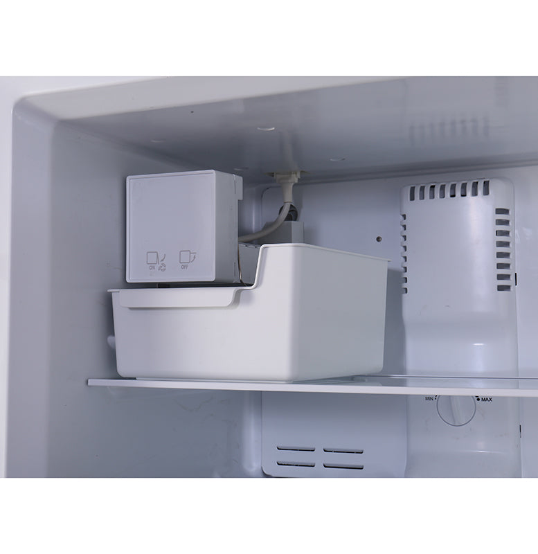 Conserv 30in RETRO Refrigerator 18cf Top Mount FACTORY INSTALLED ICE MAKER 110V Handle