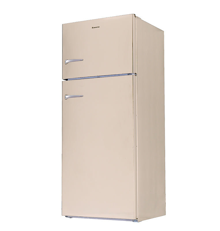 Conserv 30in RETRO Refrigerator 18cf Top Mount FACTORY INSTALLED ICE MAKER 110V Handle