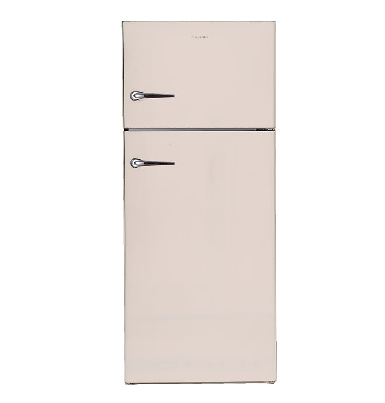 Conserv 30in RETRO Refrigerator 18cf Top Mount FACTORY INSTALLED ICE MAKER 110V Handle