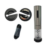 Equator Electric Cordless Wine Opener w/ Charging Base, LED Light + Foil Cutter