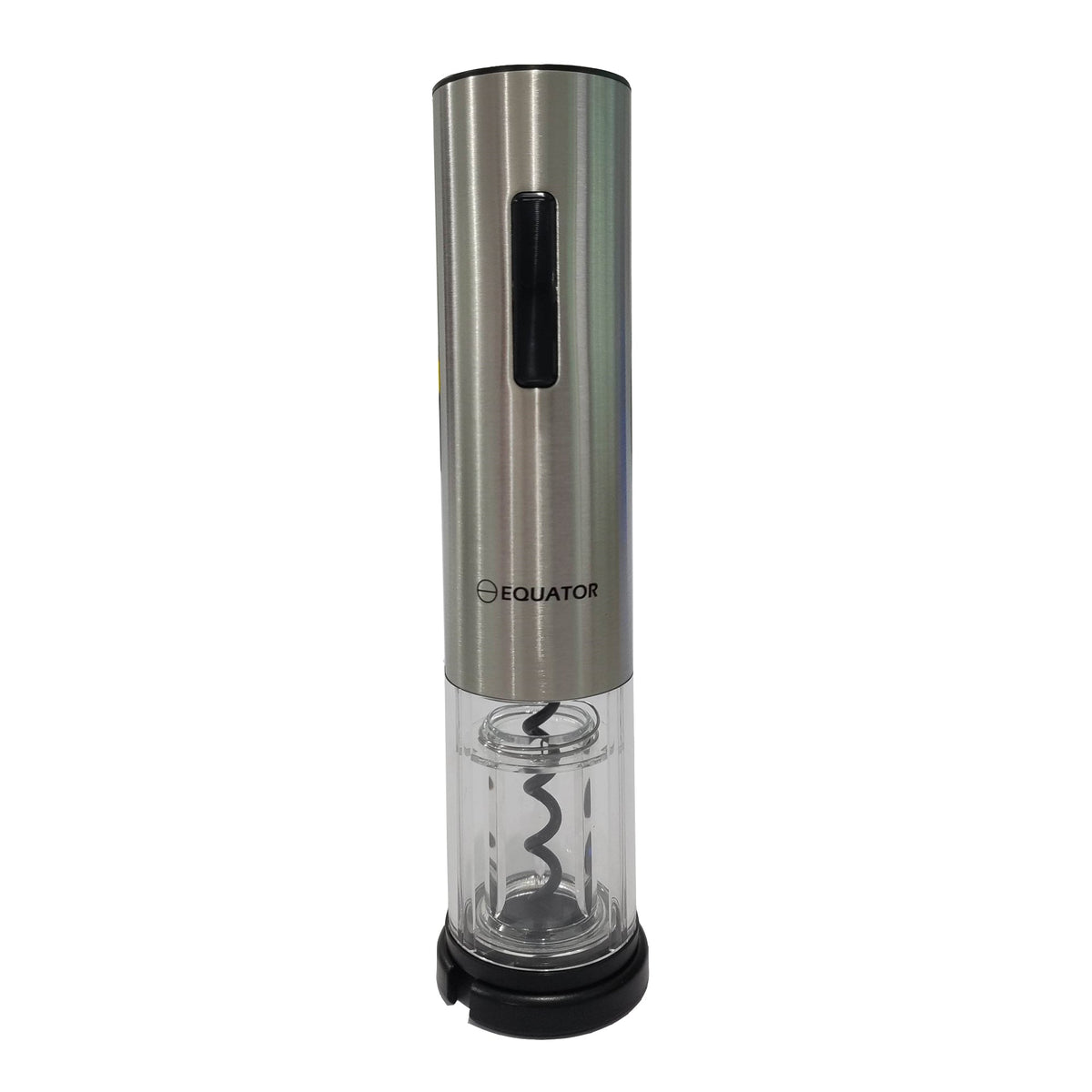 Equator Electric Cordless Wine Opener w/ Charging Base, LED Light + Foil Cutter