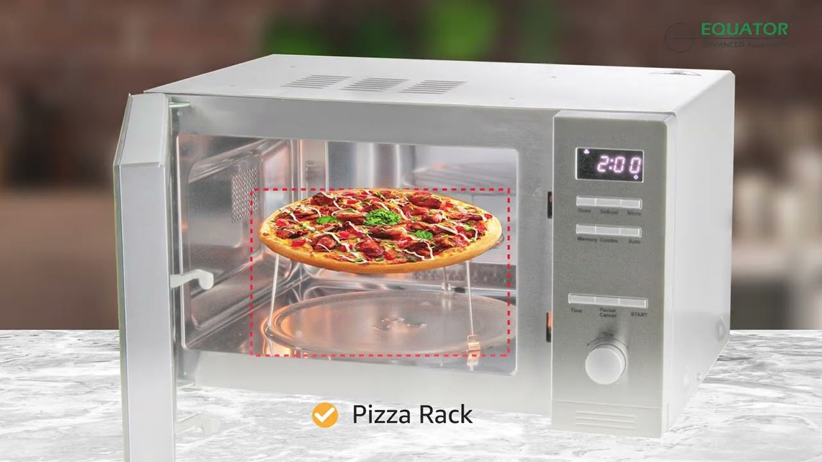 Equator Hybrid Microwave+Oven 0.8 cu.ft. Free Standing/Built-in Stainless w/Trim