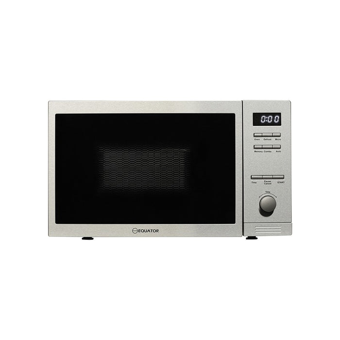 Microondas + horno híbrido Equator de 0.8 pies cúbicos, independiente/integrable, acero inoxidable con marco (reacondicionado)
