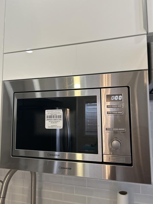 Equator Hybrid Microwave+Oven 0.8 cu.ft. Free Standing/Built-in Stainless w/Trim