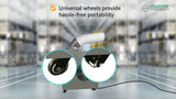 Equator 7000BTU Weatherized Outdoor Air Conditioner + Fan IP24 Casters 110V